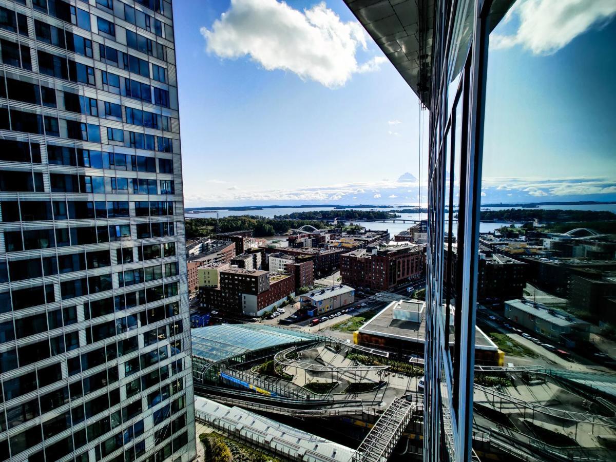 18Th Floor Helsinki High Point 1 Bdr Apartment With City View - Free Garage Parking Exteriér fotografie