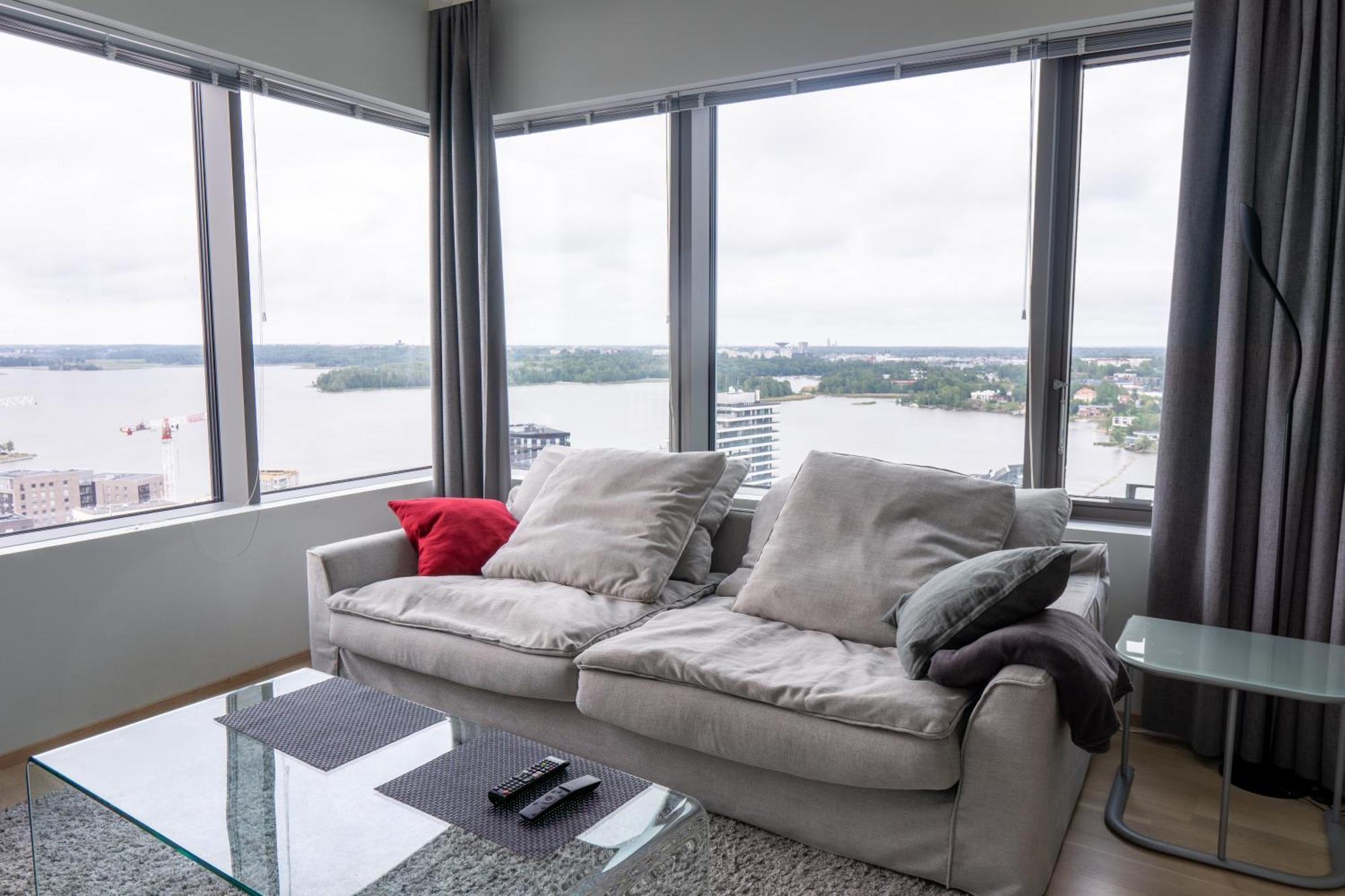 18Th Floor Helsinki High Point 1 Bdr Apartment With City View - Free Garage Parking Exteriér fotografie