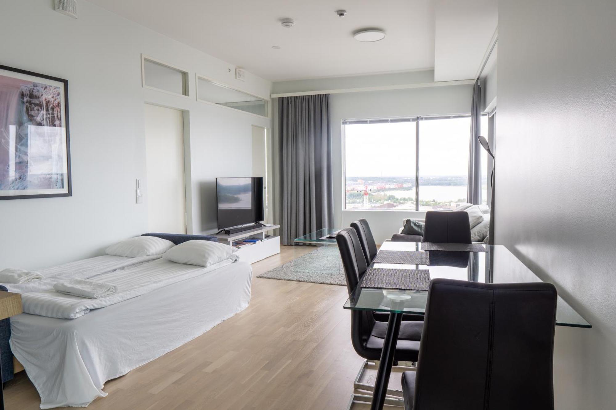 18Th Floor Helsinki High Point 1 Bdr Apartment With City View - Free Garage Parking Exteriér fotografie